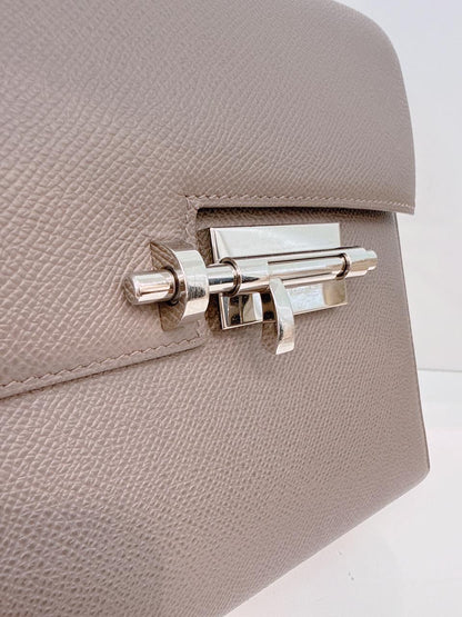 ETAIN VERROU 23 EPSOM LEATHER LEATHER PALLADIUM HARDWARE