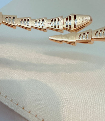 18K ROSE GOLD SERPENTI VIPER DIAMOND BRACELET AND RING SET