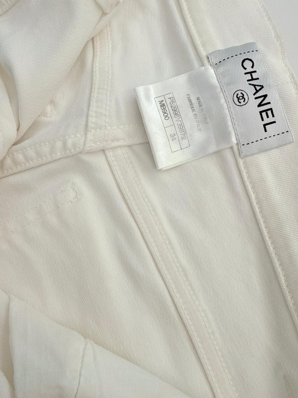 WHITE SLIM FIT JEANS 34