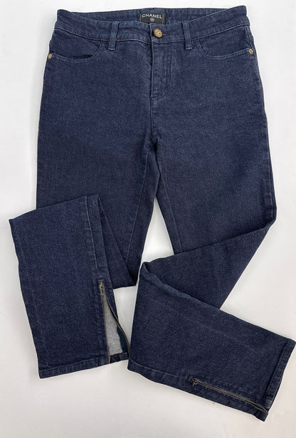 DENIM BLUE SLIM FIT JEANS 36