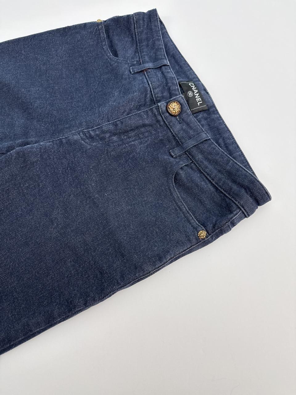 DENIM BLUE SLIM FIT JEANS 36