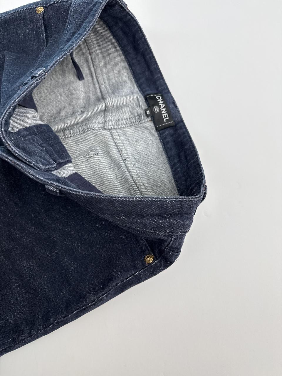 DENIM BLUE SLIM FIT JEANS 36