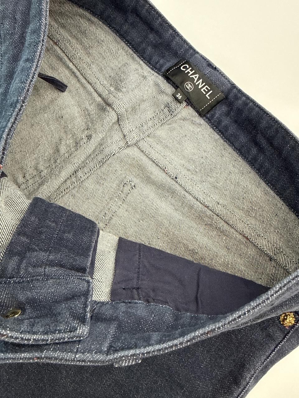 DENIM BLUE SLIM FIT JEANS 36