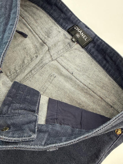 DENIM BLUE SLIM FIT JEANS 36