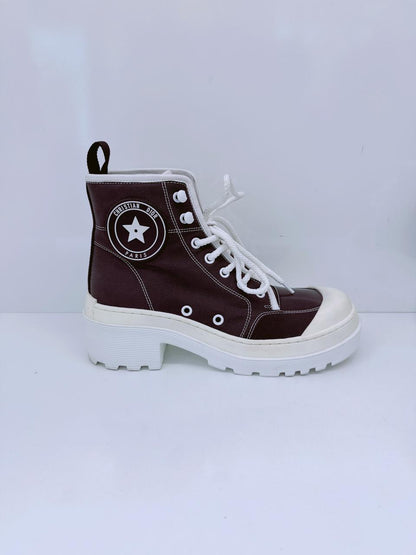 BLACK CANVAS D-RISE MARTIN SNEAKERS 37