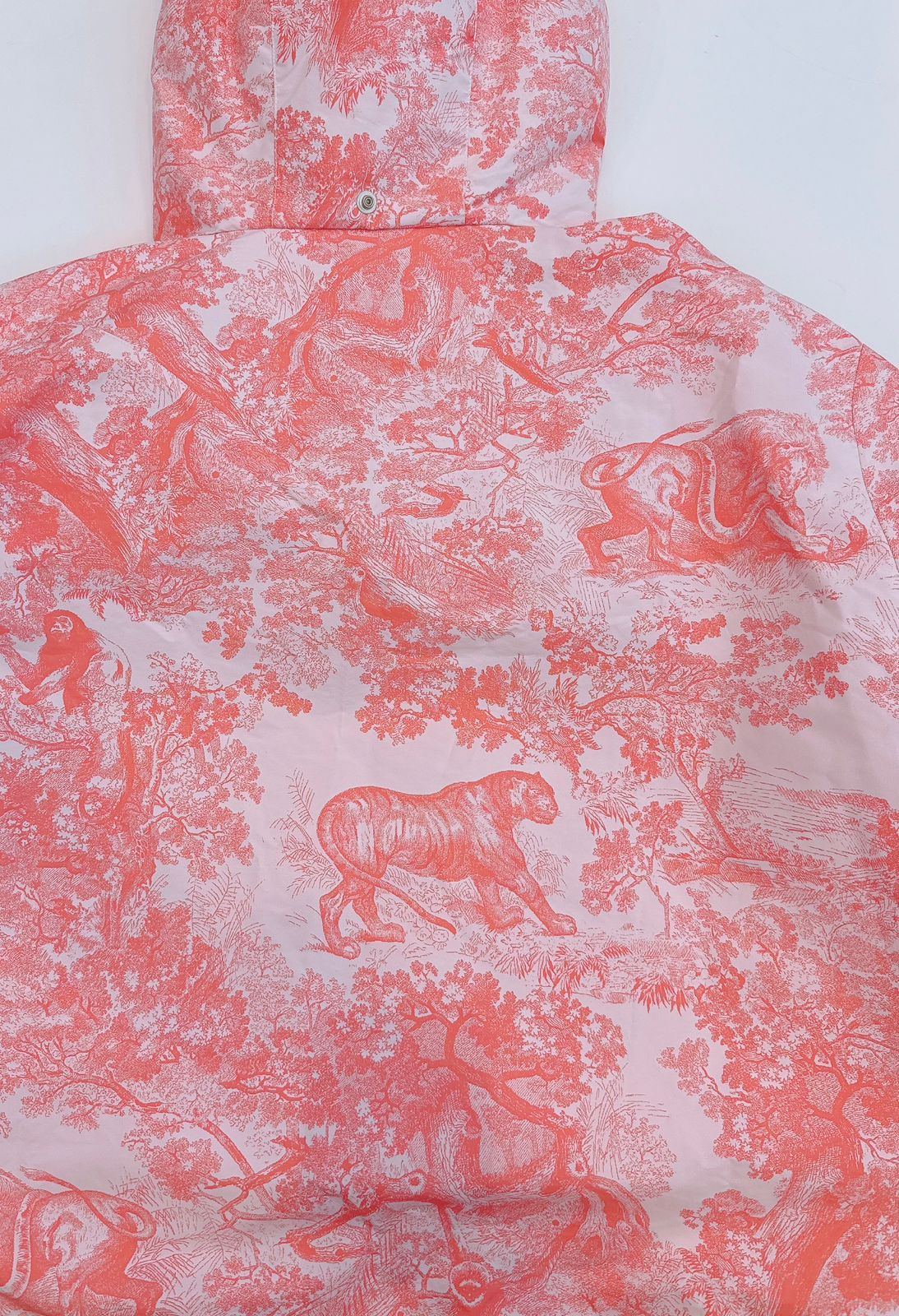 PINK IVIERA SHORT SLEEVED HOODED JACKET S