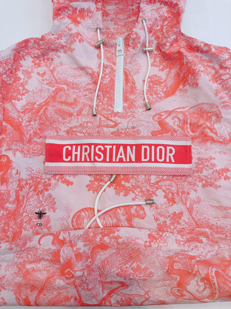 PINK IVIERA SHORT SLEEVED HOODED JACKET S