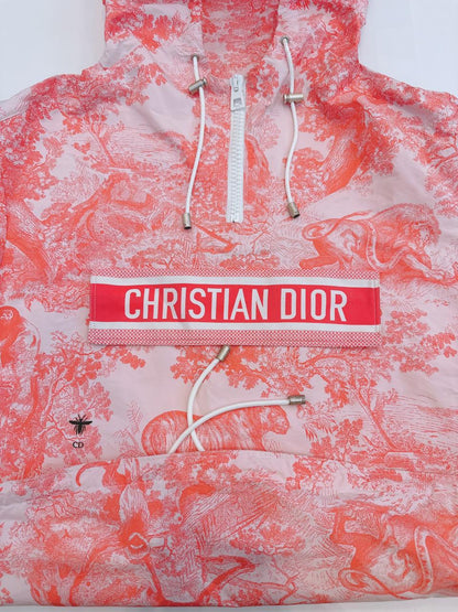 PINK IVIERA SHORT SLEEVED HOODED JACKET S