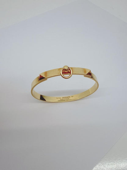 18K YELLOW GOLD COLLIER DE CHIEN BRACELET S