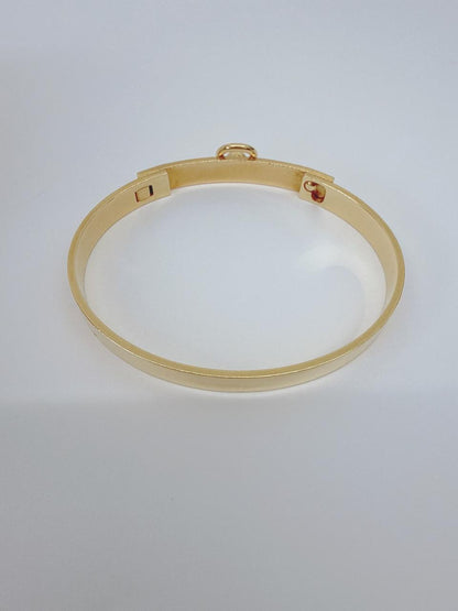 18K YELLOW GOLD COLLIER DE CHIEN BRACELET S