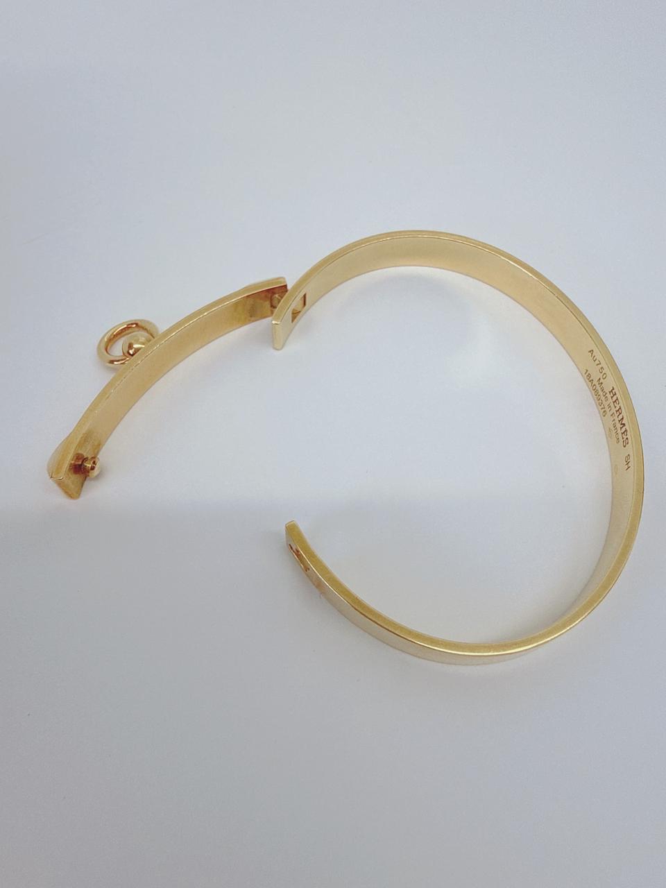 18K YELLOW GOLD COLLIER DE CHIEN BRACELET S