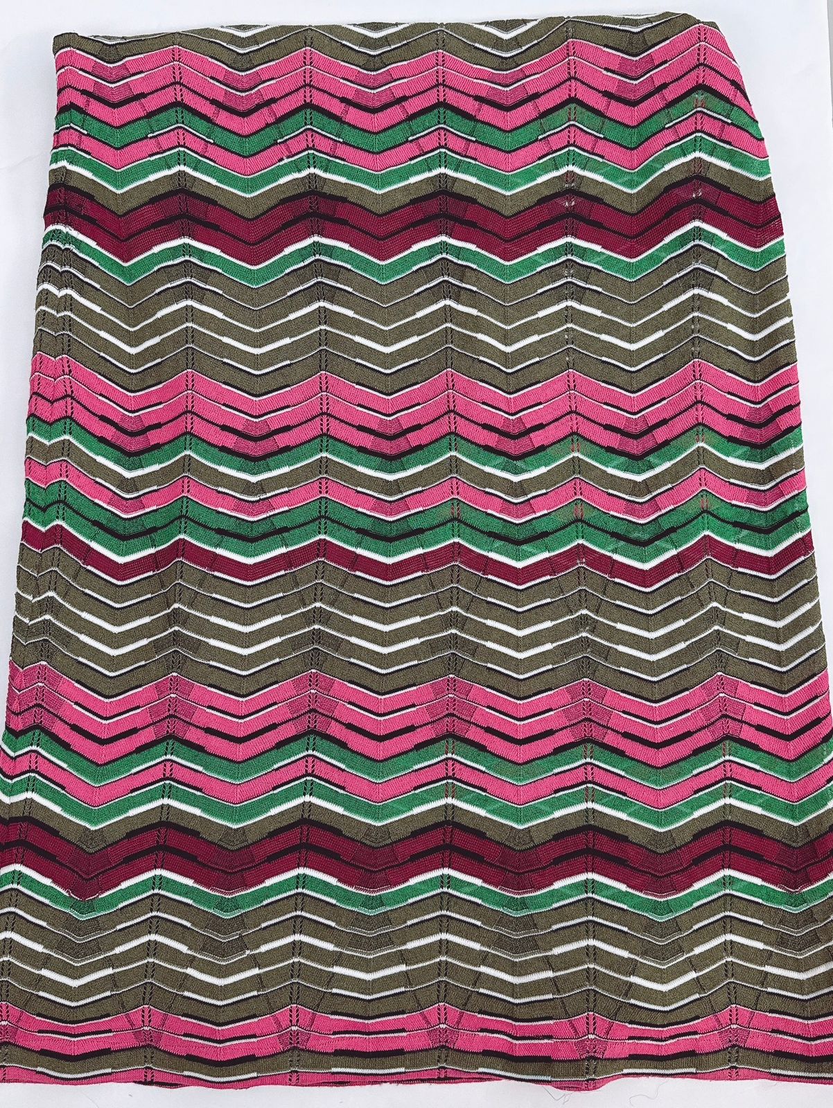 PINK MULTI STRIPED LONG KNIT DRESS 40