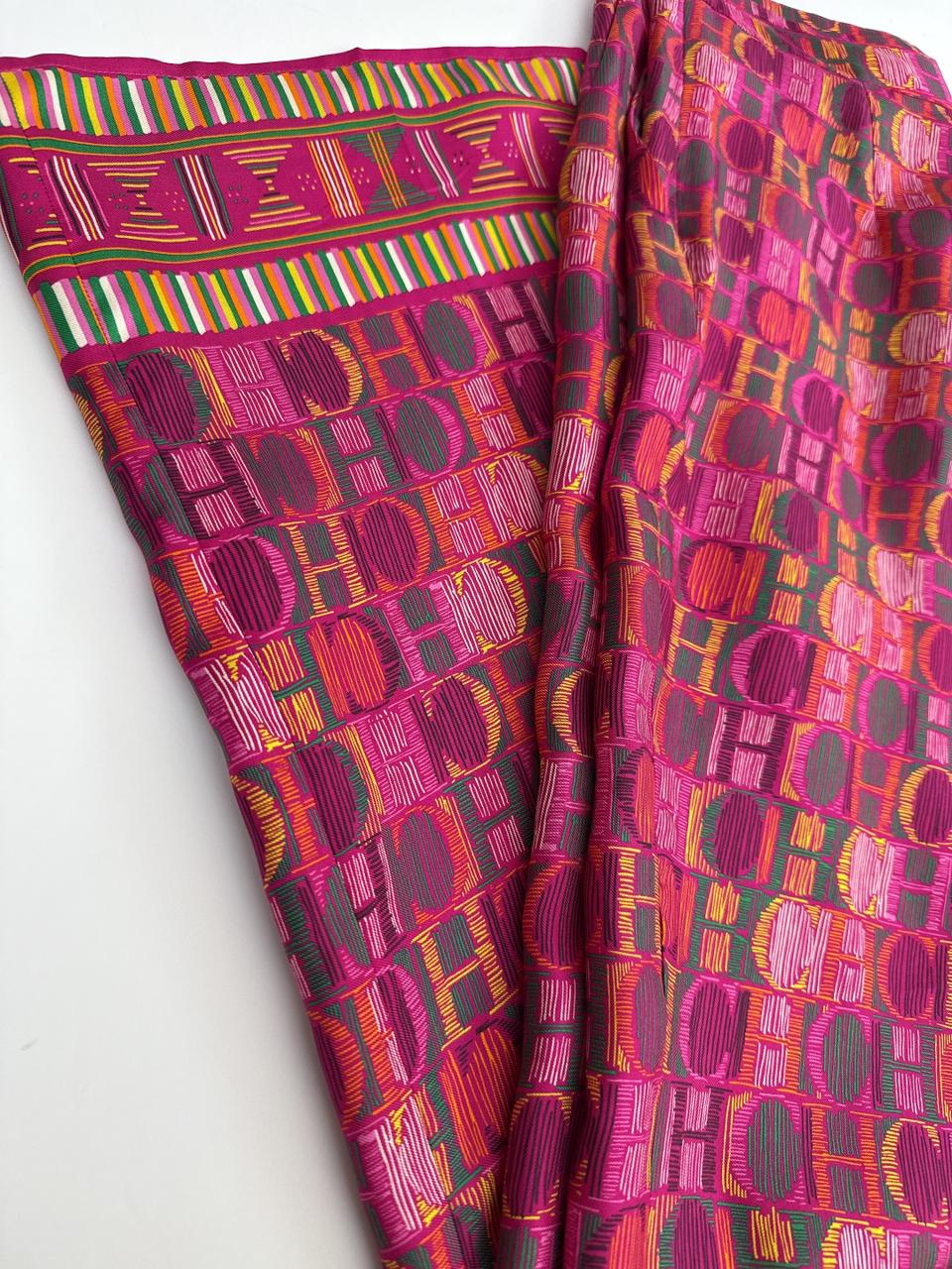MULTICOLOR LIGHTWEIGHT LOGO PRINT JACKET AND TROUSER XS/2