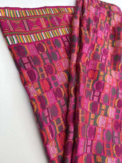 MULTICOLOR LIGHTWEIGHT LOGO PRINT JACKET AND TROUSER XS/2