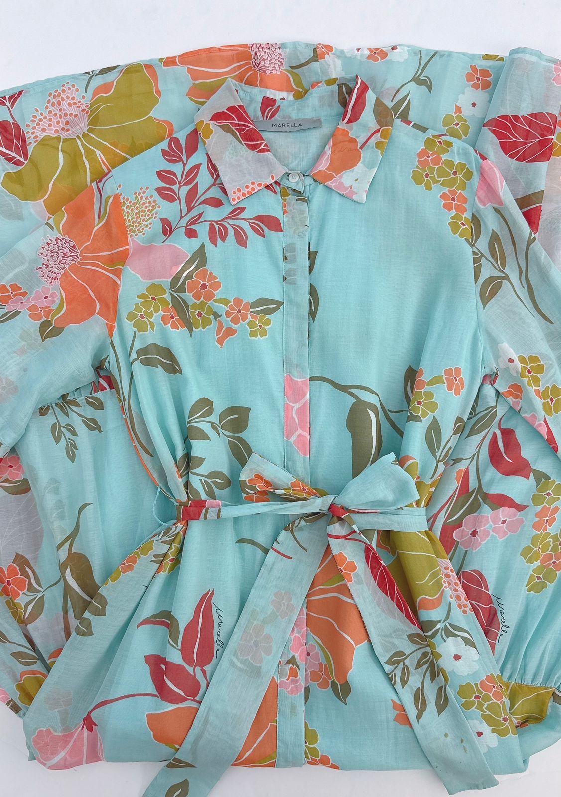 MARELLA CICALA SHIRT DRESS IN COTTON  SIZE  US4