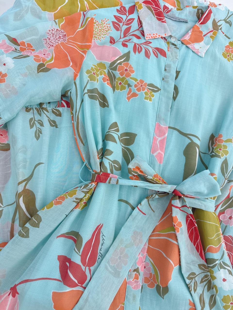 MARELLA CICALA SHIRT DRESS IN COTTON  SIZE  US4