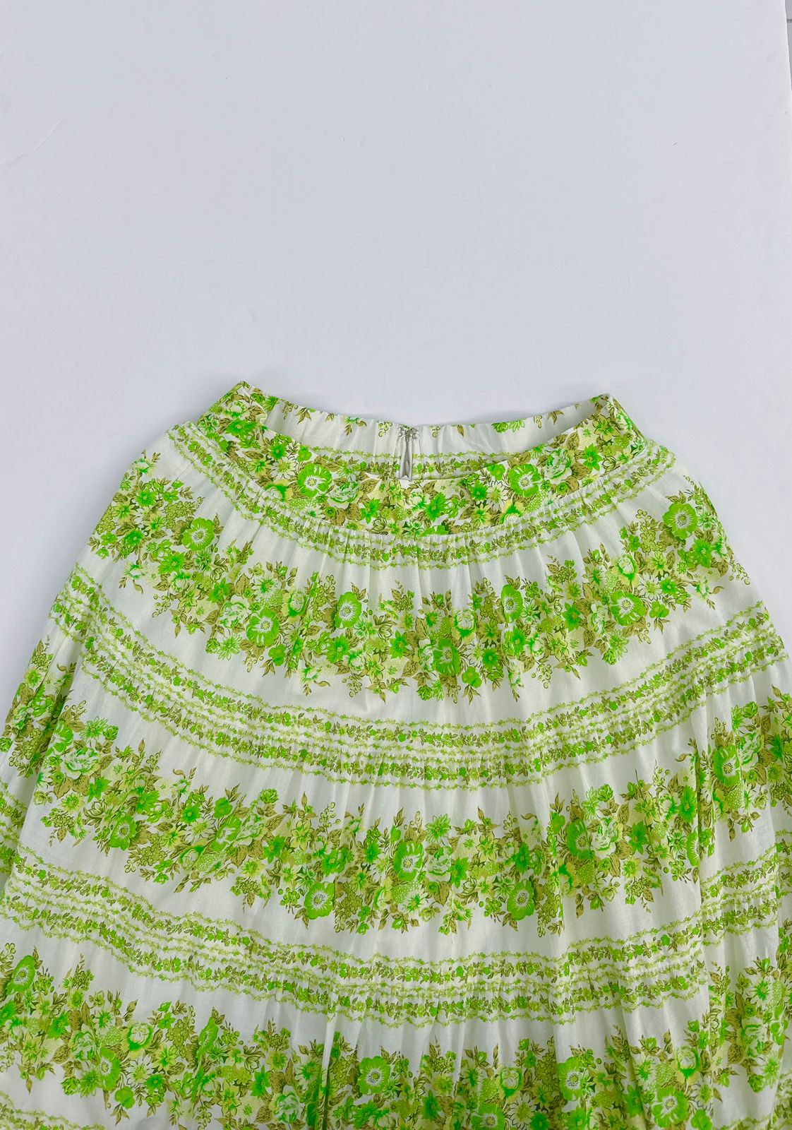 JOLENE CHEVRON COTTON VOILE SHIRT AND SKIRT SET AU 6