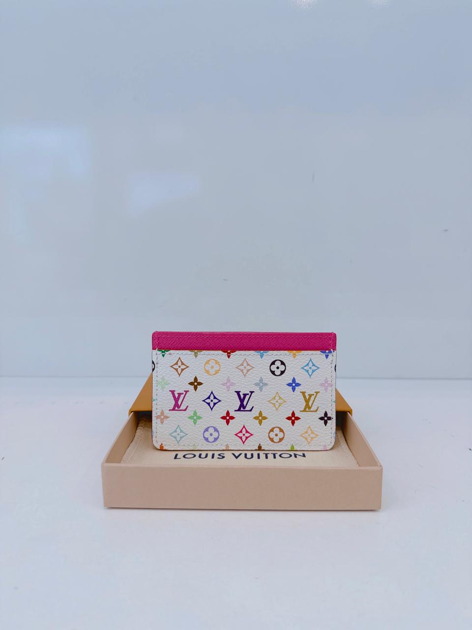 MULTICOLOR MONOGRAM LV X TM CARD HOLDER