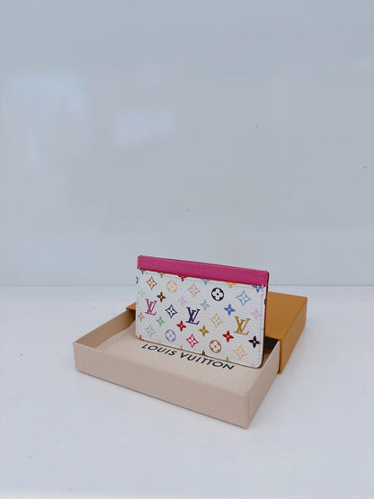 MULTICOLOR MONOGRAM LV X TM CARD HOLDER