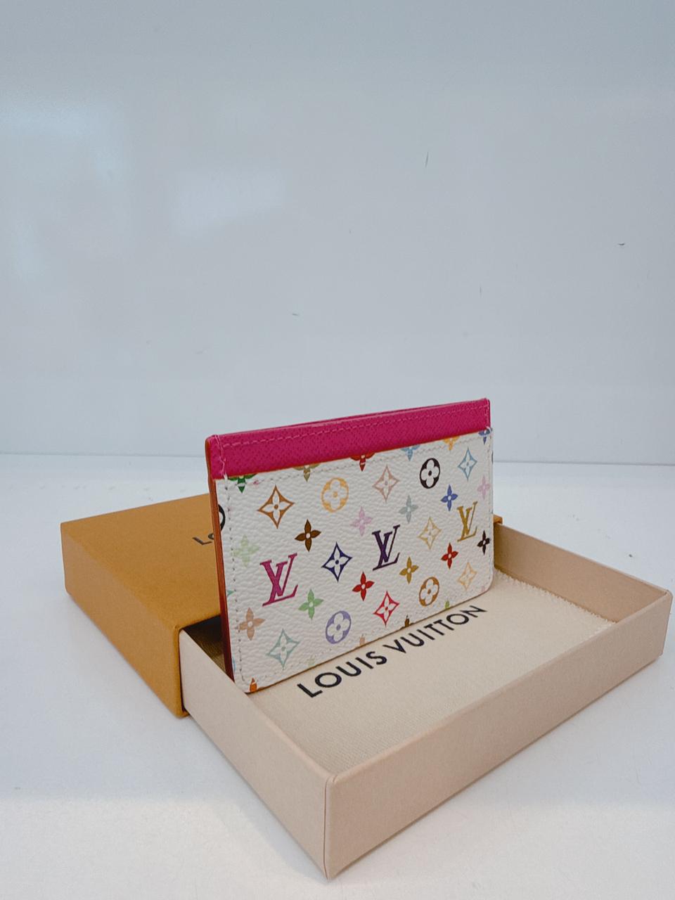 MULTICOLOR MONOGRAM LV X TM CARD HOLDER