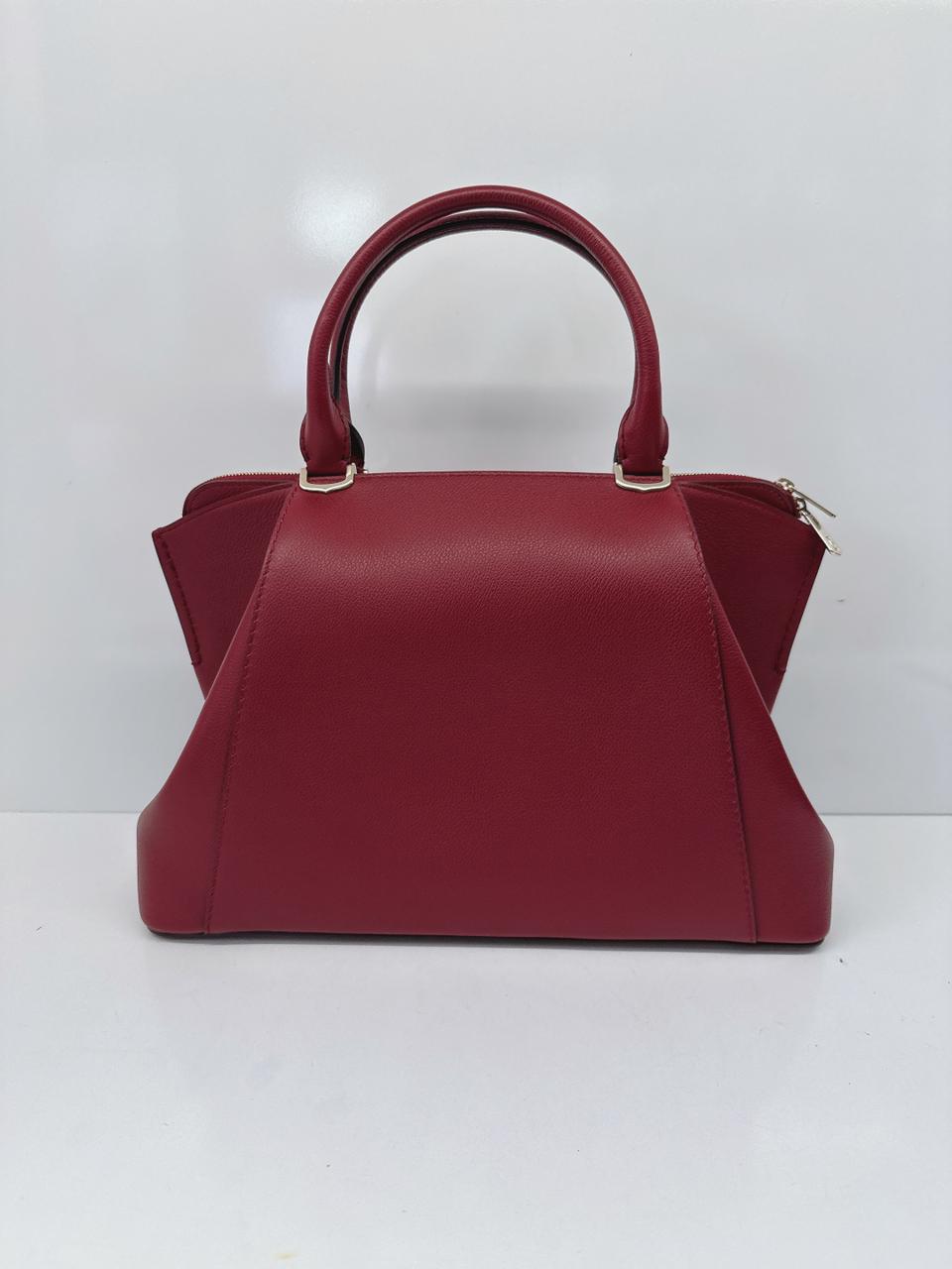 RED TAURILLON LEATHER C DE CARTIER BAG