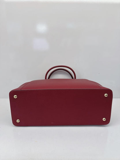 RED TAURILLON LEATHER C DE CARTIER BAG