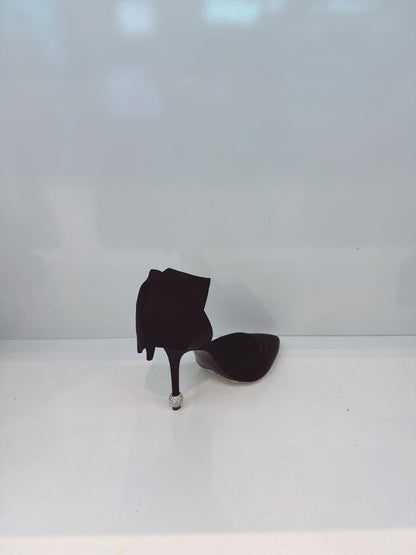 DORSAY PAPILLON BOW AND CRYSTAL-EMBELLISHED SATIN PUMPS 39