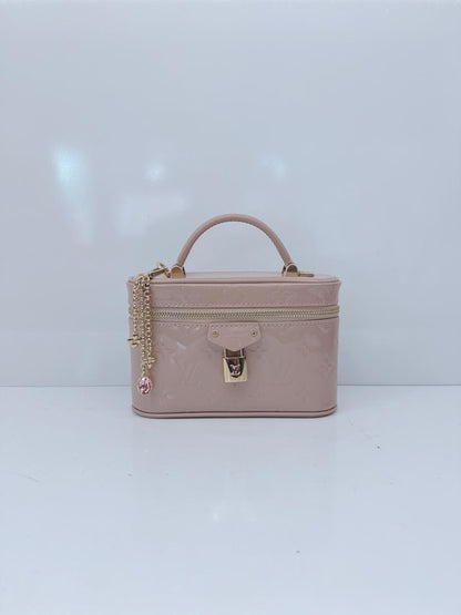 DESERT SAND MONOGRAM EMPREINTE VANITY CHAIN POUCH