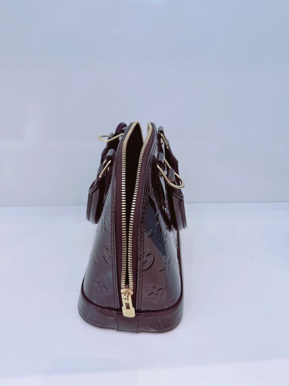 AMARANTE MONOGRAM VERNIS ALMA BB