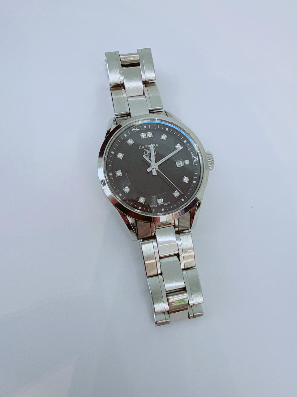 CARRERA LADY QUARTZ WATCH DIAMOND DIAL 27MM  WV1410