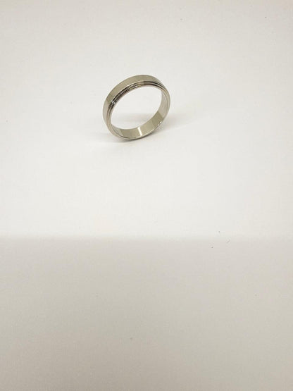 D'AMOUR PLATINUM WEDDING RING 5MM 62