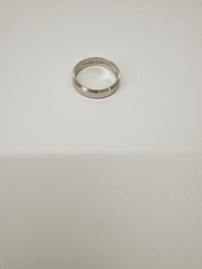 D'AMOUR PLATINUM WEDDING RING 5MM 62