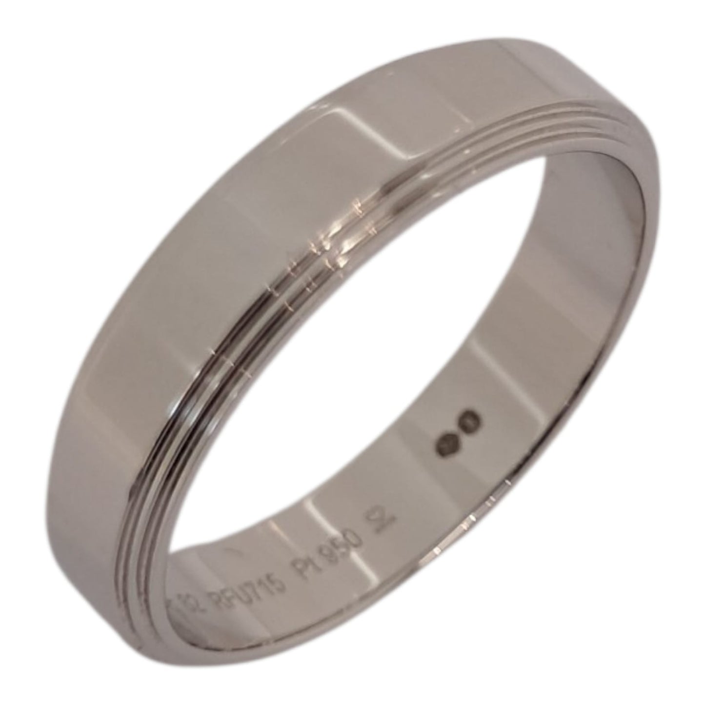 D'AMOUR PLATINUM WEDDING RING 5MM 62