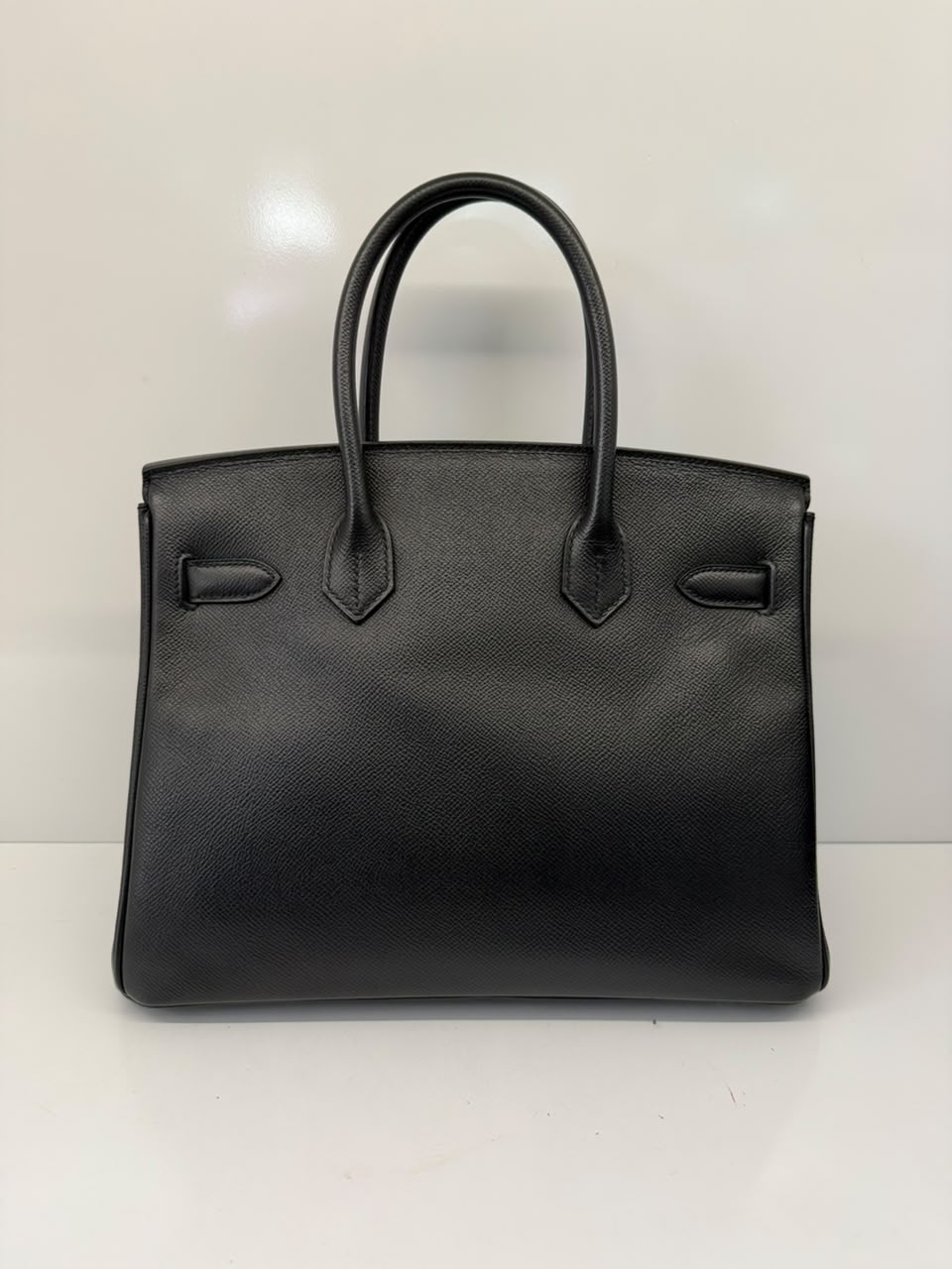 BLACK BIRKIN 30 EPSOM LEATHER PALLADIUM HARDWARE