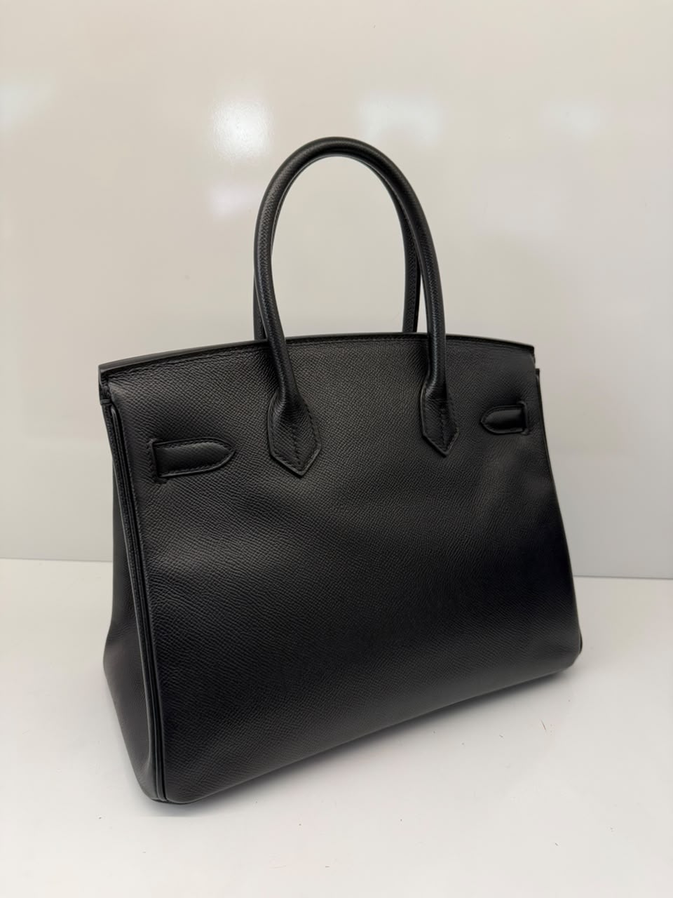BLACK BIRKIN 30 EPSOM LEATHER PALLADIUM HARDWARE