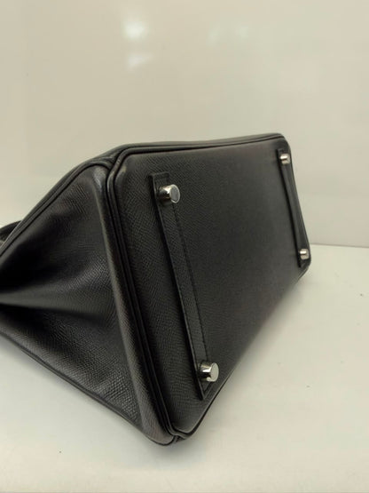 BLACK BIRKIN 30 EPSOM LEATHER PALLADIUM HARDWARE