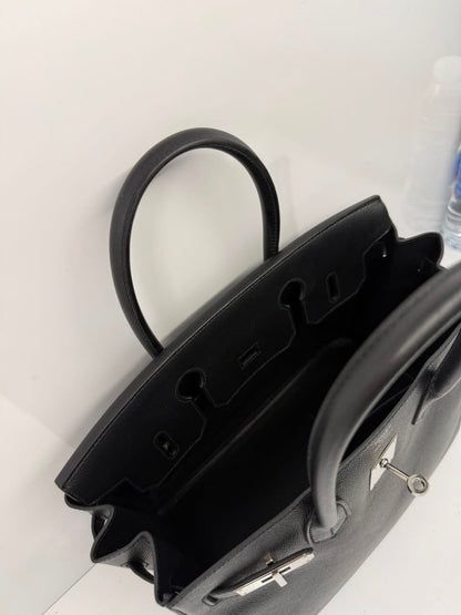 BLACK BIRKIN 30 EPSOM LEATHER PALLADIUM HARDWARE