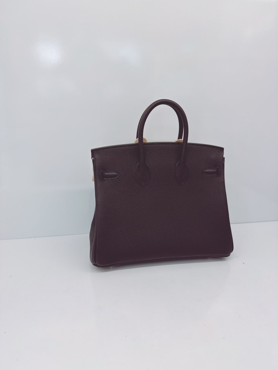 BLACK BIRKIN 25 TOGO LEATHER PERMABRASS HARDWARE