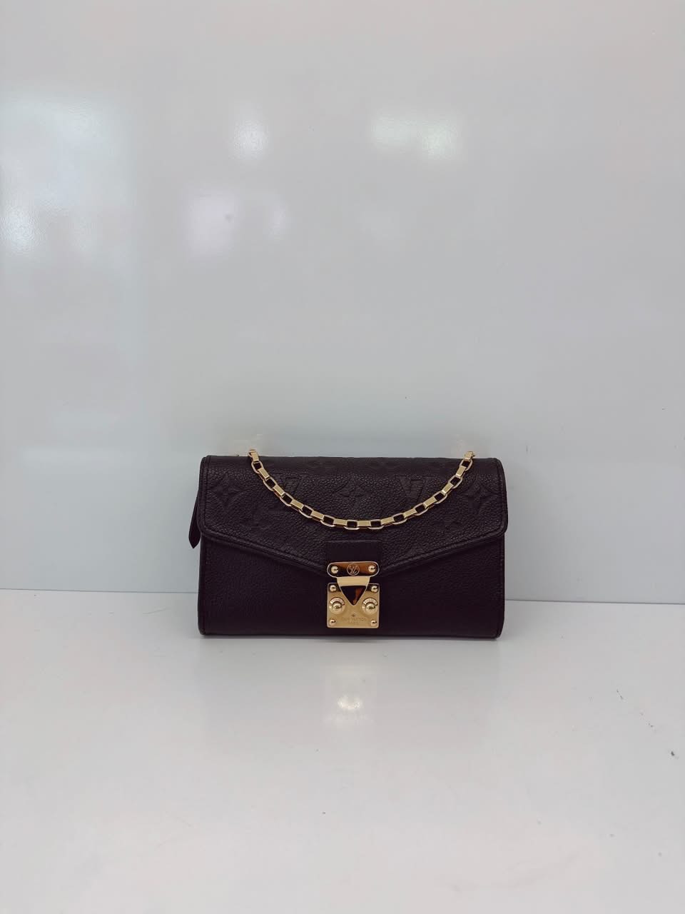 BLACK MONOGRAM EMPREINTE LEATHER SAINT GERMAIN POCHETTE