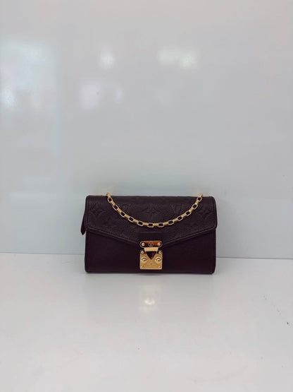 BLACK MONOGRAM EMPREINTE LEATHER SAINT GERMAIN POCHETTE