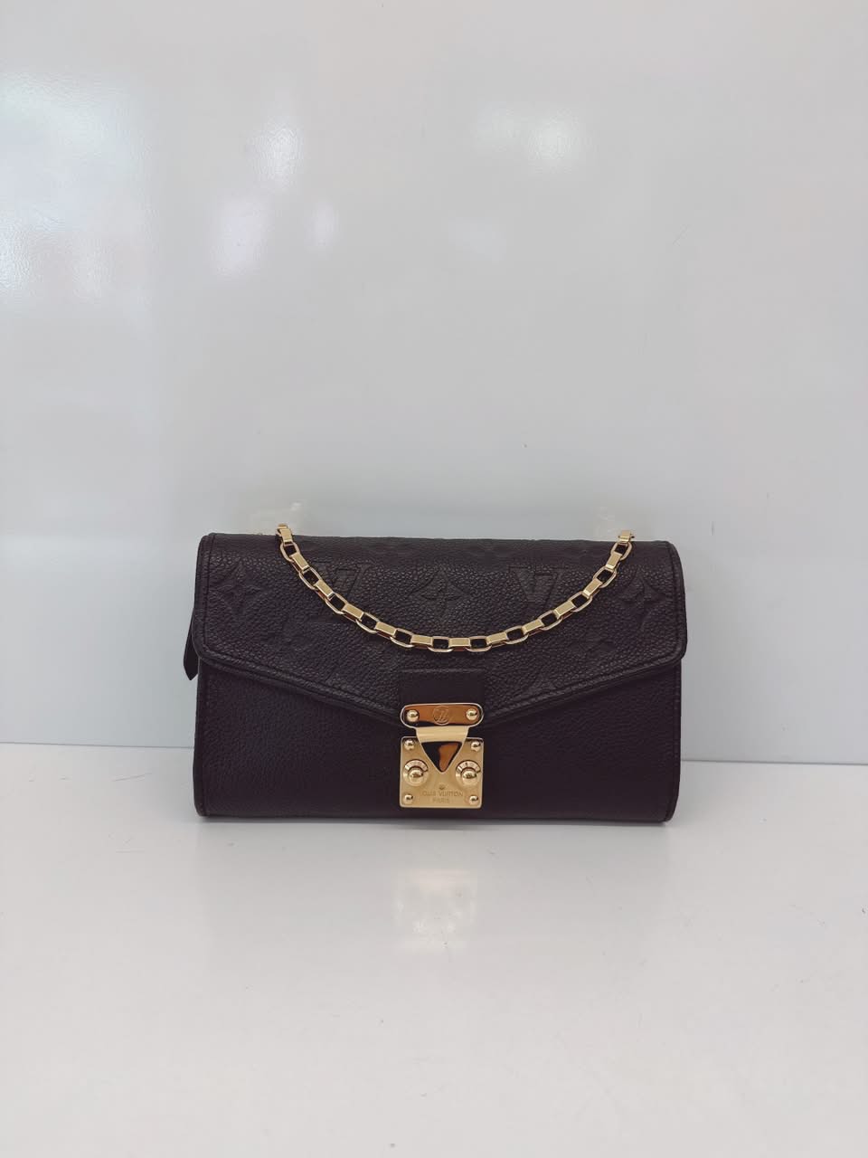 BLACK MONOGRAM EMPREINTE LEATHER SAINT GERMAIN POCHETTE