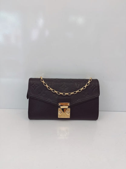 BLACK MONOGRAM EMPREINTE LEATHER SAINT GERMAIN POCHETTE