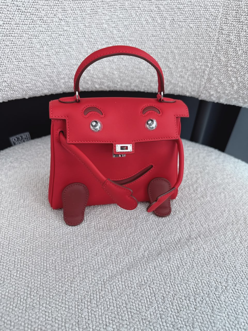 KELLY DOLL ROUGE RADIEUX AND ROUGE H SWIFT PALLADIUM HARDWARE
