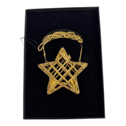 GOLD METAL CC STAR MINAUDIERE CROSSBODY BAG