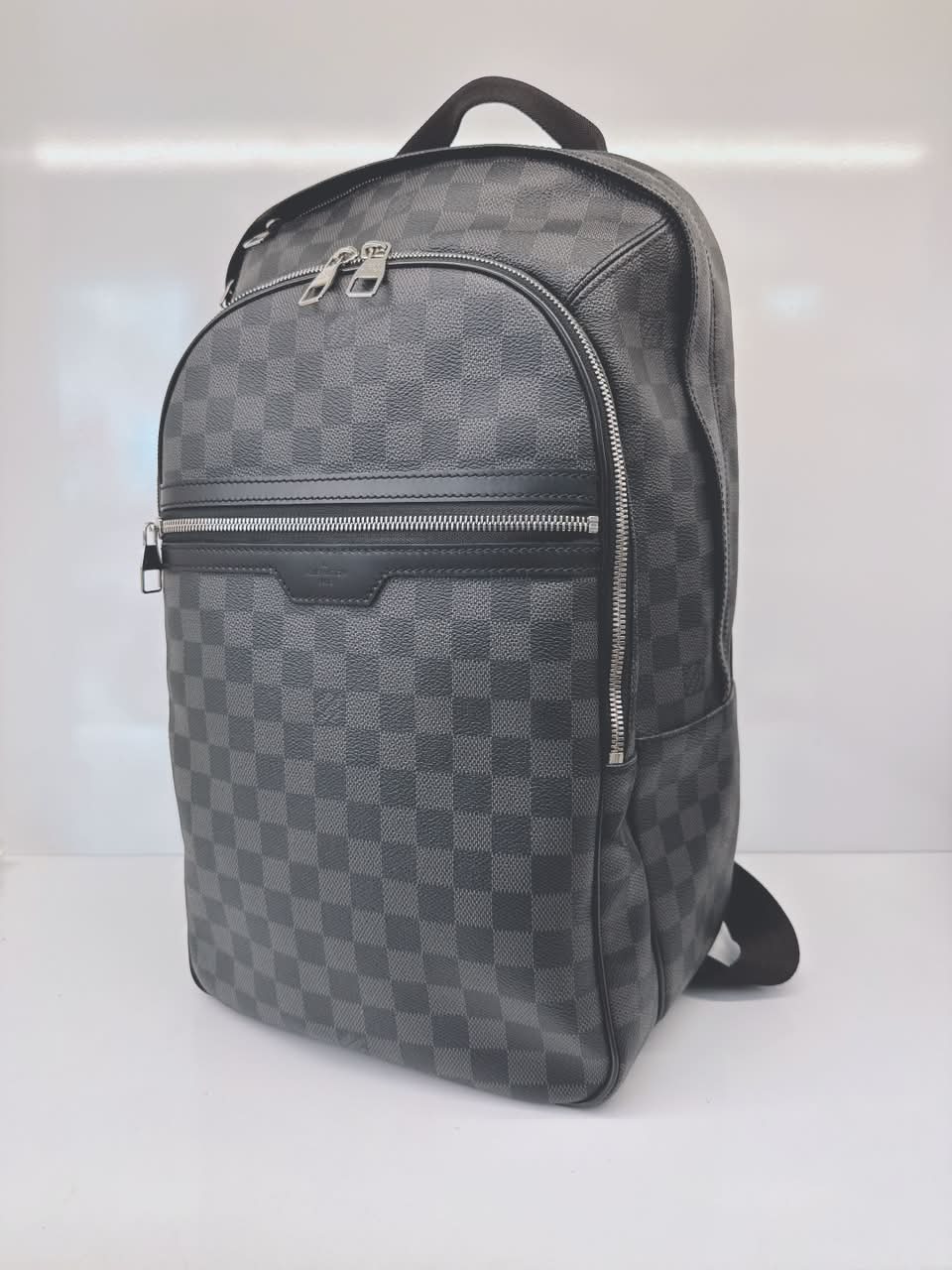 BLACK GREY DAMIER GRAPHITE MICHAEL BACKPACK