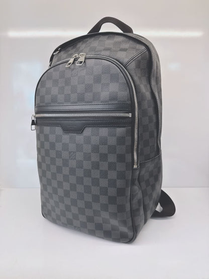 BLACK GREY DAMIER GRAPHITE MICHAEL BACKPACK