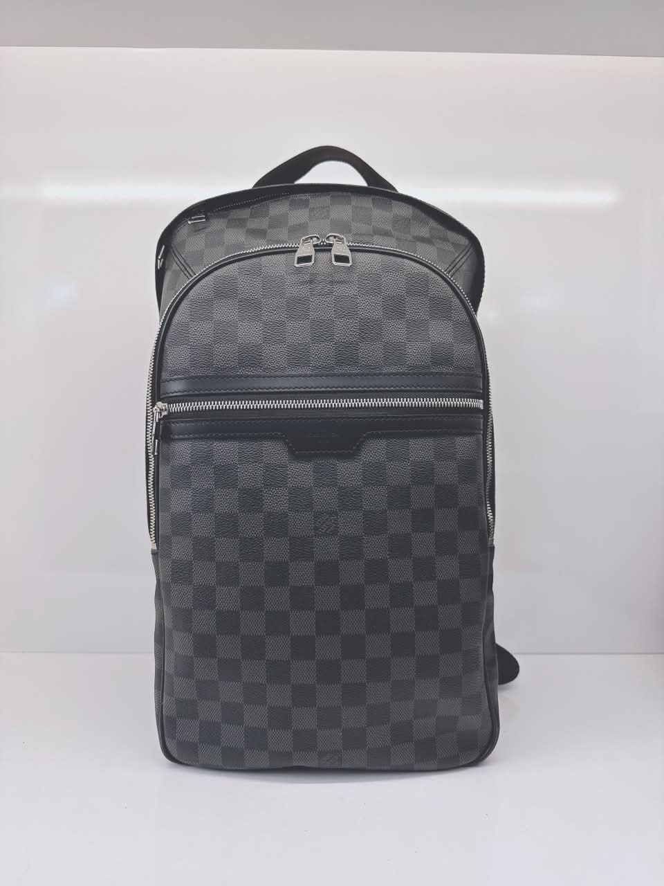 BLACK GREY DAMIER GRAPHITE MICHAEL BACKPACK