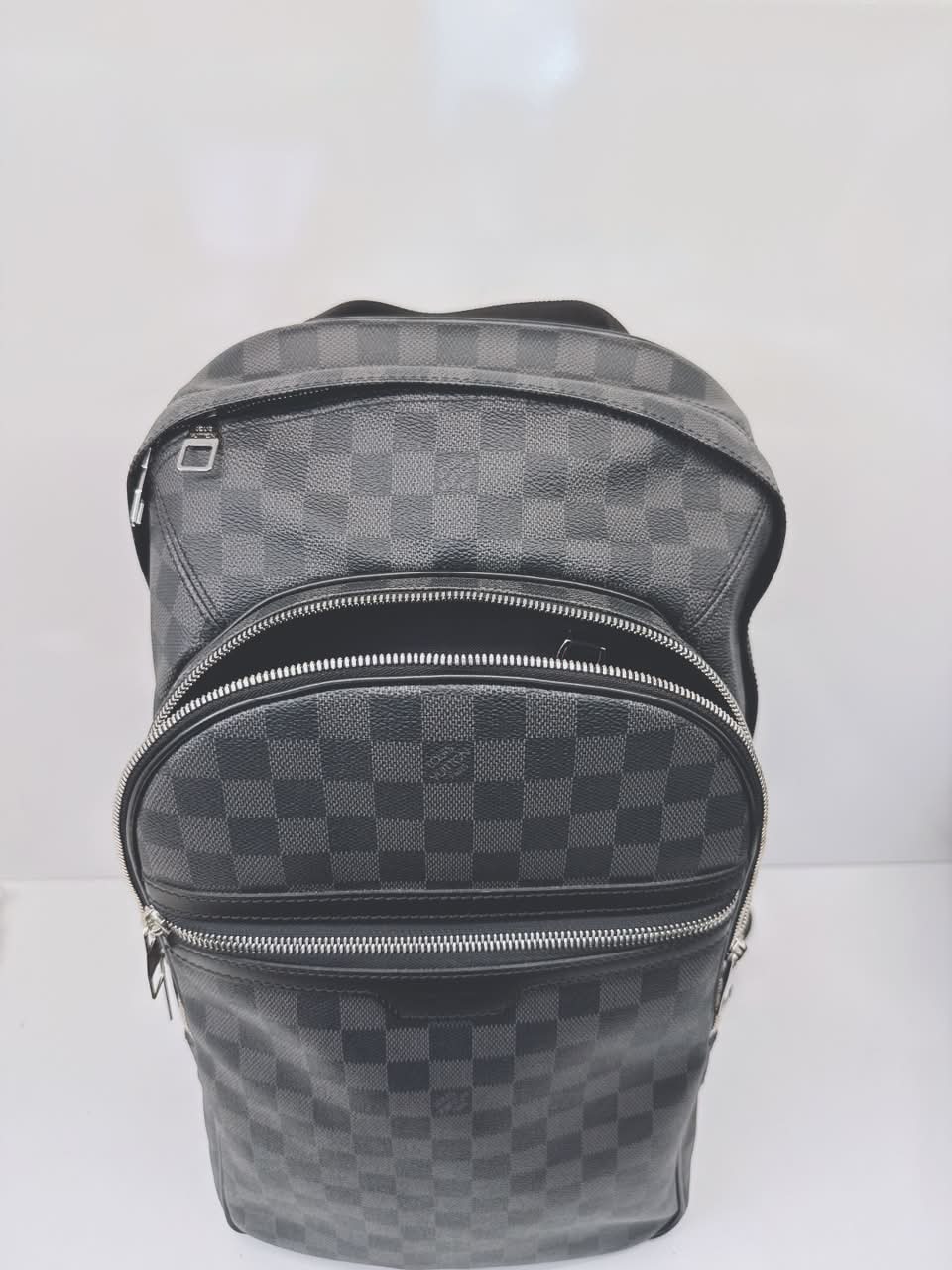 BLACK GREY DAMIER GRAPHITE MICHAEL BACKPACK