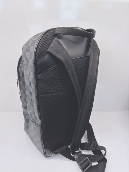 BLACK GREY DAMIER GRAPHITE MICHAEL BACKPACK