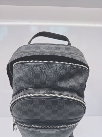 BLACK GREY DAMIER GRAPHITE MICHAEL BACKPACK